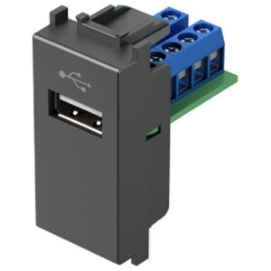 Presa USB 1A Antracite
